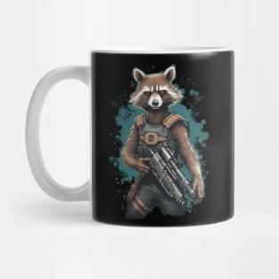 rocket raccoon Mug